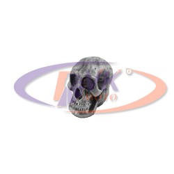 Колпачки на диски - металл череп  (цинк)