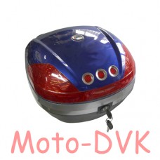 Кофр на скутер DVKmoto ZH-B00F abs синій. маленьки.