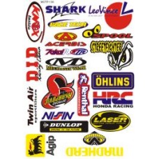 Наклейки на скутер "Shark" (мотр-138)