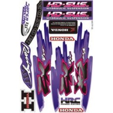 Наклейки на скутер Honda "Dio ZX" (мотр-55)