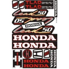Наклейки на скутер Honda "Lead-50" (мотр-50)