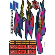 Наклейки на скутер Suzuki "Sepia ZZ" (мотр-13)