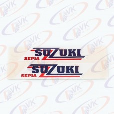Наклейки на скутер SUZUKI SEPIA