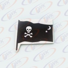 Наклейки на мотоцикл Піратський прапор