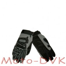 Мотоперчатки (зі вставками) Armode MG-002 сірі