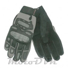 Мотоперчатки (з захистом пальців) Armode MG-014 сірі