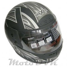 Шлем интеграл  Maxem  MX-109  мат.черный
