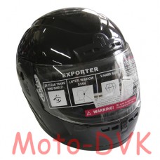 Шлем DVK 105 abs черн.(#58) с ребрами и слух. стекло-антискраб