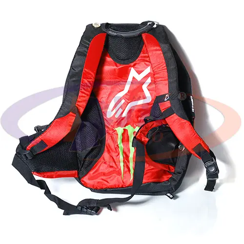 Моторюкзак для ноутбука Alpinestars, черно-красный