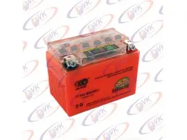 Акумулятор гелевий 12В 4А YTX4L-BS I-GEL на скутер (з індикатором заряду), OUTDO
