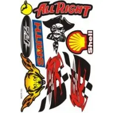 Наклейка "All Right" (мотр-133)