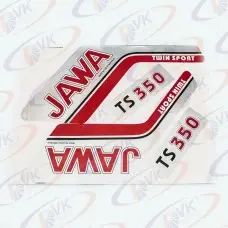 Наклейки на мотоцикл Jawa TS350