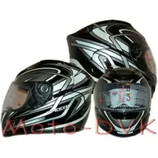 Шлем интеграл. ARMODE Speedy Fiberglass черн.