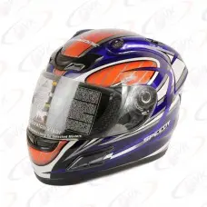 Шлем интеграл. ARMODE Speedy Fiberglass синий XL