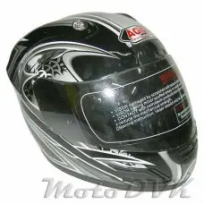 Мотошлем інтеграл AGIVA BJ6600 чорний XL