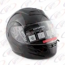 Шлем DVKmoto (DOT FMV SS 218) с подъем челюсть 1А1 черный размер S