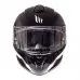 Мотошлем MT Targo Solid Black Gloss,  размер M