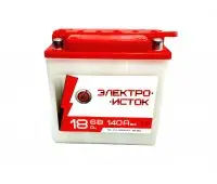  Мото аккумулятор 6В 18А   3МТС-18  ЭлектроИсток (Иж/Мт)