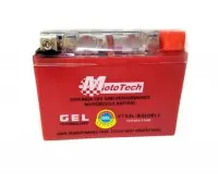 Аккумулятор на скутер 12v4a  клем коробка  YTX4L-BS(GEL) MotoTech