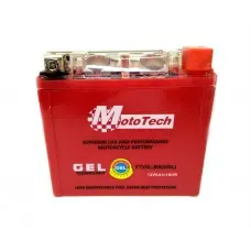  Акумулятор для скутера 12В5А YTX5L-BS клем коробка (GEL)