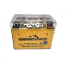 Гелевий акумулятор на скутер 12v4a клем коробка YTX4L-BS (GEL) Kurosawa (МotoТech)