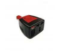 Преобразователь напряжения 12 - 220 в, мощность 150 W (от прикуривателя, с USB-разъемом)