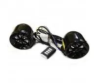 Аудиосистема с сигнализацией MT-483 (Bluetooth, FM-приемником, USB), черная  