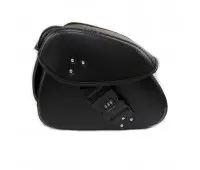 Кофры боковые на мотоцикл Kemi Moto QA08 с кодовым замком,  кожзаменитель (к-т 2 штуки)