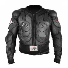 Моточерепаха Pro Biker черная, размер 2XL