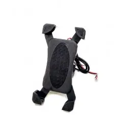 Держатель смартфона на мотоцикл + USB-разъем (2010-043)