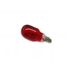 Лампа поворота 12v 10w  T15 без цоколя, червона