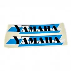 Наклейки на скутер  YAMAHA большая синяя