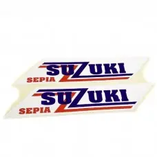 Наклейки на скутер  SUZUKI SEPIA большая