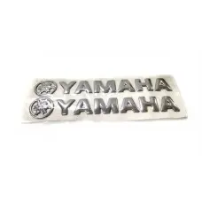 Наклейка на скутер Yamaha силіконова (к-т 2 штуки) 