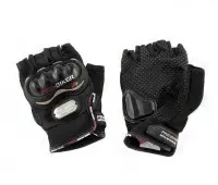 Мотоперчатки Pro-Biker без пальців чорні, XXL (MCS-04)