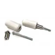 Крашпеди на мотоцикл L = 95 d = 50 білі (к-т 2 шт)