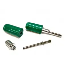 Крашпеды на мотоцикл L=95 d=50 зелёные (к-т 2 шт)
