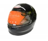 Мотошлем интеграл MoтоTech  WLT-106 черный, размер S