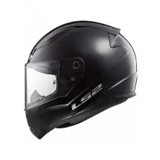 Мотошлем LS2 FF353 Rapid Solid Black Gloss, розмір S