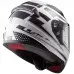 Мотошлем LS2 FF353 Rapid Carborace White / Black, розмір XL