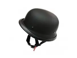 Каска немецкая черная матовая DOT 108, размер 2XL