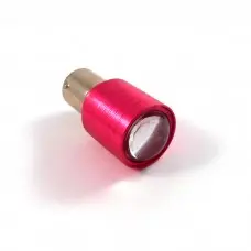 Лампа стоп Сигнал діодний 12v S25 червоне світло, двоконтактний