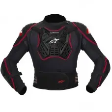 Моточерепаха Alpinestars TCH-001 Black / Red, розмір XXL