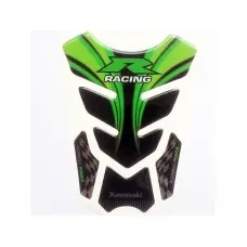 Наклейка на бак мотоцикла "R Racing Kawasaki" (М-40)