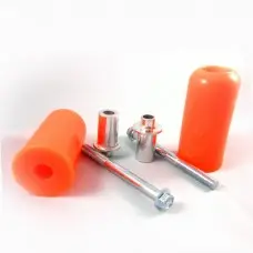 Крашпеды оранжевые L=95 d=50 (к-т 2 шт)
