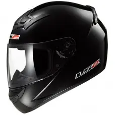 Мотошлем LS2 FF352 Rookie Single Mono Solid Black gloss, розмір XXL