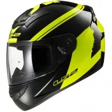 Мотошлем LS2 FF352 Fluo Hi-Vis Black / Yellow, розмір М