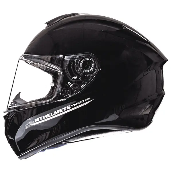 Мотошлем MT Targo Solid Black Gloss,  размер M