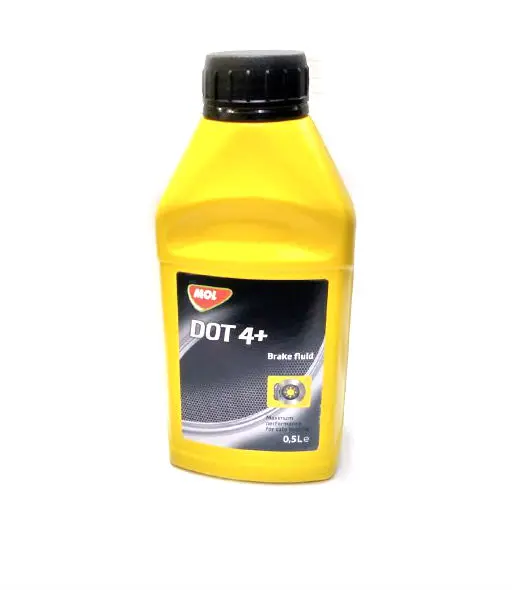 Тормозная жидкость  MOL Dot  4+   (0,5 л)