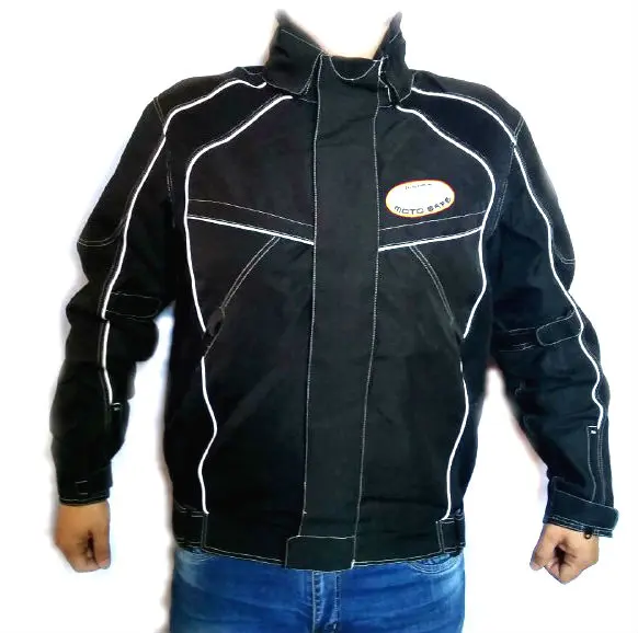 Мотокуртка Moto Safe річна чорна, розмір L